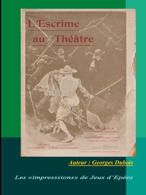 cover image of L'Escrime au Théâtre